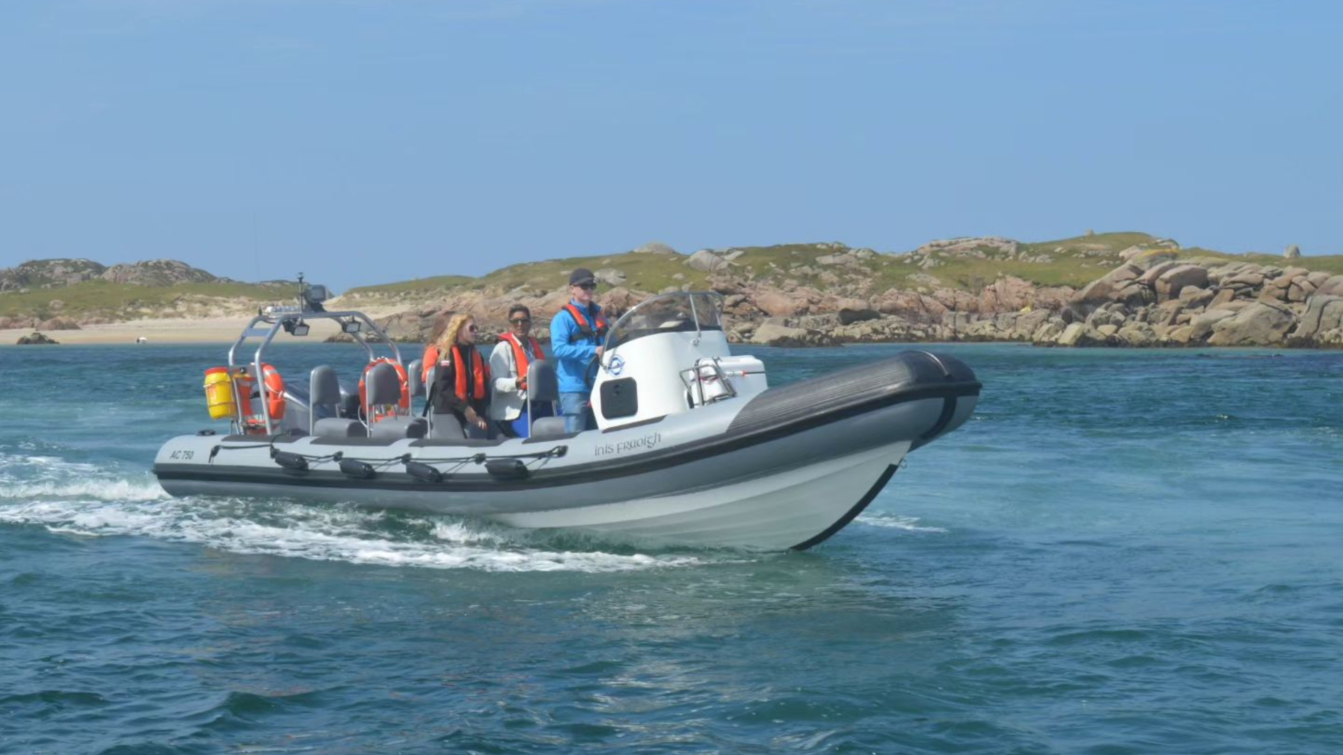 Boat trips of Donegal coast